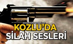 Kozlu'da silah sesleri