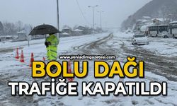 Bolu Dağı trafiğe kapatıldı