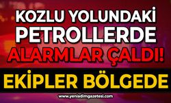 Kozlu yolundaki petrollerde alarmlar yükseldi: Ekipler bölgede!