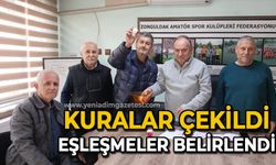 Kuralar çekildi, eşleşmeler belirlendi