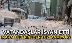 Vatandaşlar isyan etti: Mahalleler neden tuzlanmıyor?