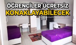 Öğrencilere ücretsiz konaklama imkanı