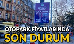 Otopark fiyatlarında son durum