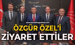 CHP Genel Başkanı Özgür Özel’i ziyaret ettiler