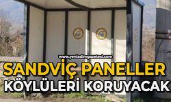 Sandviç paneller önce depremzedeleri korudu şimdi de köylüleri koruyacak