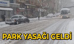 Park yasağı geldi