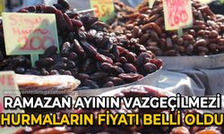 Ramazan ayında sofraların vazgeçilmezi hurmanın fiyatı: 60-350 TL arasında