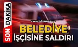 Belediye işçisine saldırı