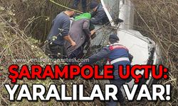 Otomobil şarampole uçtu: 2 yaralı