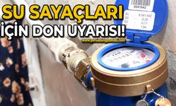 Su sayaçları için don uyarısı