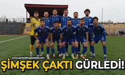 Şimşek çaktı gürledi!