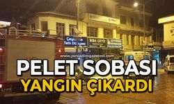 Zonguldak’ta pelet sobası yangın çıkardı