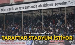 Taraftar stadyum istiyor