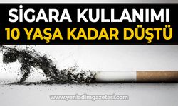 Sigara kullanımı 10 yaşa kadar düştü