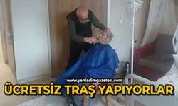 Ücretsiz tıraş yapıyorlar