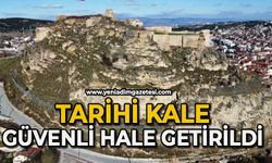 Tarihi Kastamonu Kalesi daha güvenli hale getirildi