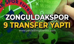 Zonguldakspor 9 transfer yaptı