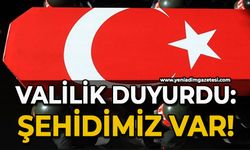 Valilik acı haberi duyurdu: Şehidimiz var!