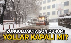 Zonguldak'ta son durum: Yollar kapalı mı?