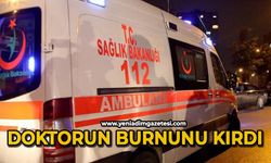 Meslektaşının burnunu kıran doktor tahliye oldu