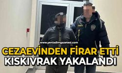 Cezaevinden firar etmişti, yakayı ele verdi