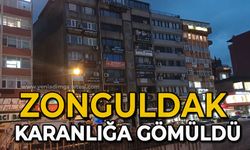 Zonguldak karanlığa gömüldü