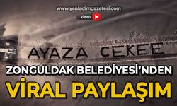 Zonguldak Belediyesi'nden viral paylaşımı