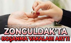 Zonguldak'ta boşanma vakaları arttı