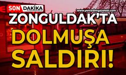 Zonguldak'ta AVM dolmuşuna saldırı: Yolcular ölümden döndü!