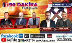 90 Dakika Özel Programı 11 Mart Salı Günü KANAL Z'de