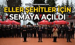 Eller şehitler için semaya açıldı