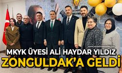 AK Parti Genel Merkez Teşkilat Başkan Yardımcısı ve MKYK Üyesi Ali Haydar Yıldız Zonguldak'ta