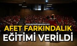 Öğretmenlere afet farkındalık eğitimi