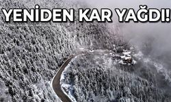 Yüksek kesimler yeniden beyaza büründü