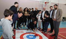 Curling turnuvası heyecanı