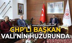 CHP’li Başkan Vali’nin huzurundu