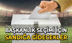 Başkanlık seçimi için sandığa gidecekler