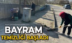 Bayram temizliği başladı