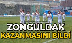 Zonguldak kazanmasını bildi