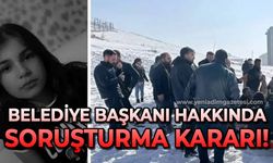 Belediye başkanı hakkında soruşturma kararı verildi