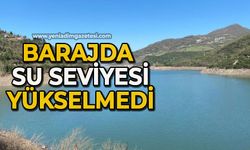 İçme suyunu karşılayan barajda su seviyesi beklenilen seviyeye ulaşmadı