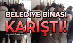 Belediye binasında dehşet saçtılar, Kırkpınar başpehlivanı isyan etti