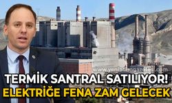 Deniz Yavuzyılmaz uyardı: Çayırhan'ın satışı demek, 'elektrik faturalarına zam' demek