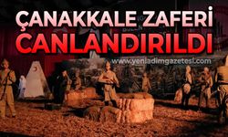 Çanakkale Zaferi'nin 110. yılına özel oyun sergilediler