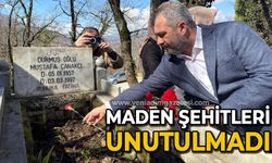 Maden şehitleri unutulmadı