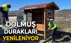 Dolmuş durakları yenileniyor