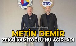 Metin Demir, Zekai Kamitoğlu'nu ağırladı