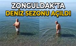 Zonguldak’ta deniz sezon açıldı