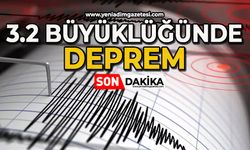 3.5 büyüklüğünde korkutan deprem