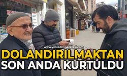 "Emniyet müdürüyüm" diyen dolandırıcının tuzağına düşmekten son anda kurtuldu